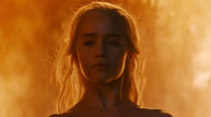 Emilia Clarke en 'Juego de Tronos'