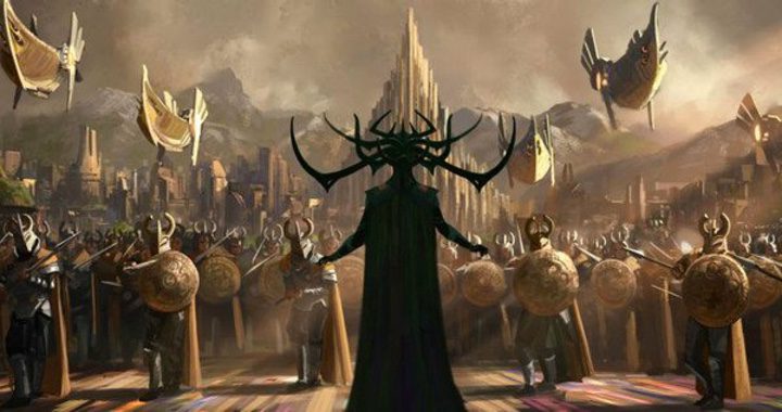  Concept Art de 'Thor:Ragnarok'