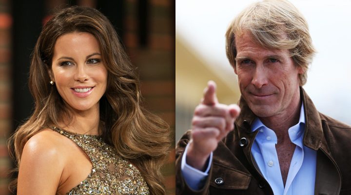  Kate Beckinsale y Michael Bay