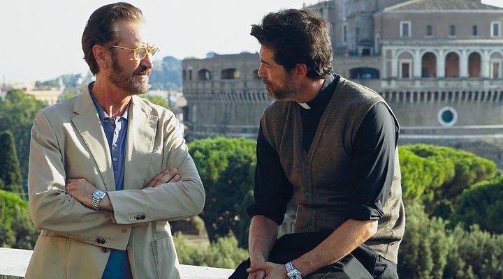  Alessandro Gassman y Marco Giallini en 'Si Dios quiere'