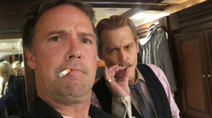  Fotografía de Doug Stanhope junto a Johnny Depp