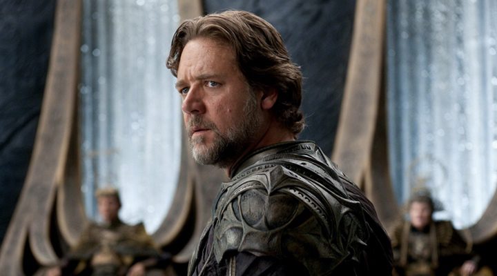 Russell Crowe en 'El Hombre de Acero'