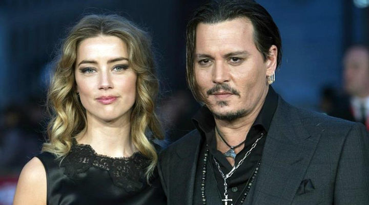 Johnny Depp y Amber Heard