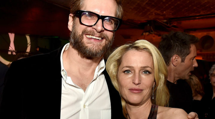 Bryan Fuller y Gillian Anderson