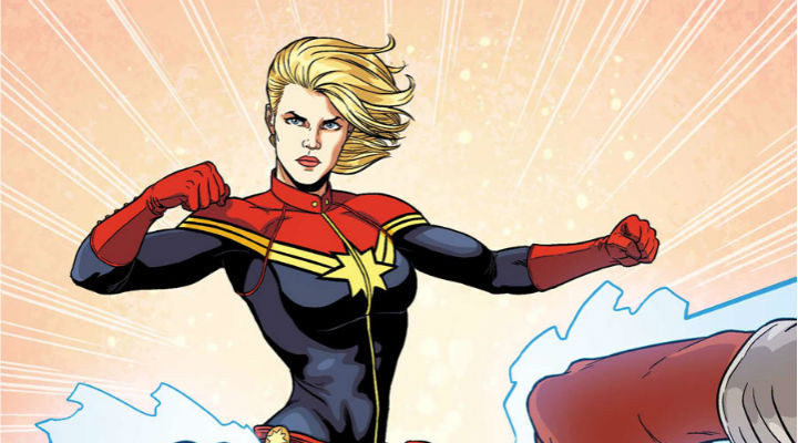 Carol Danvers como Captain Marvel