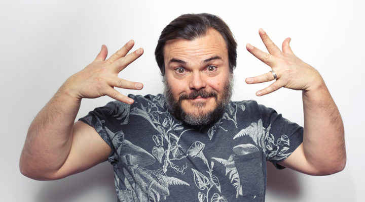 Jack Black posando para Victoria Will