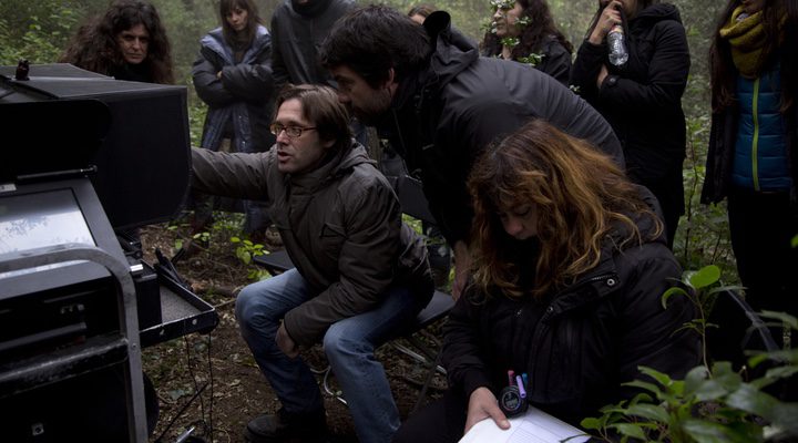  Alberto Marini en el rodaje de 'Summer Camp'