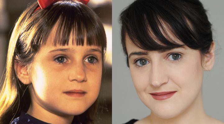  Mara Wilson en 'Matilda' y en la actualidad