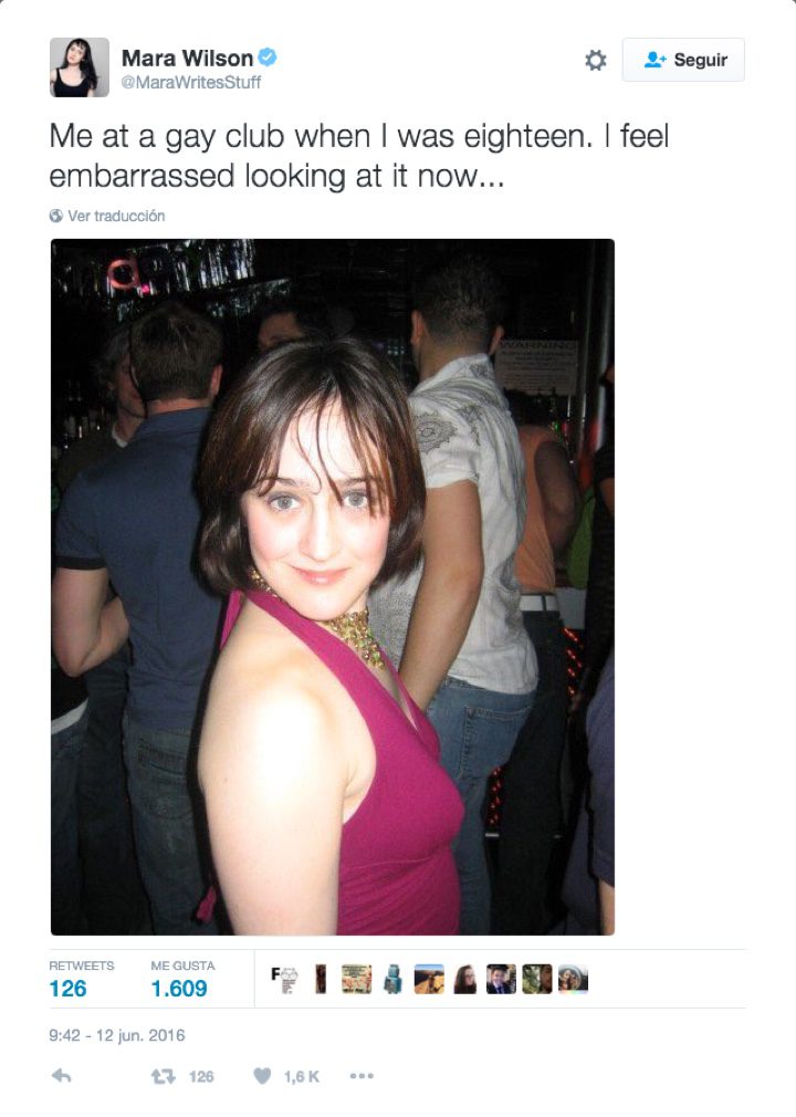  Tweet de Mara Wilson