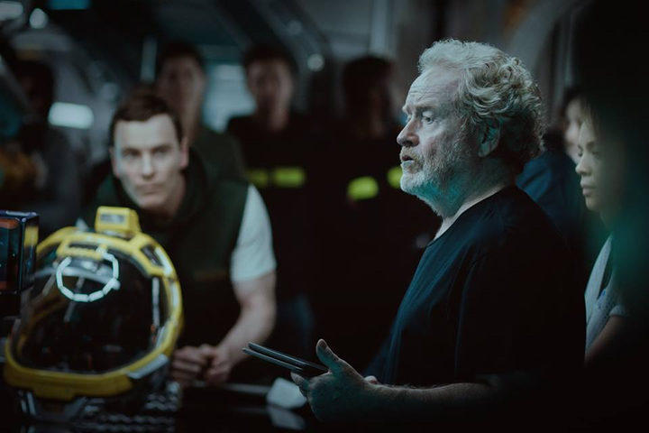 'Alien: Covenant' deja ver a Danny McBride y Ridley Scott en una nueva imagen del rodaje