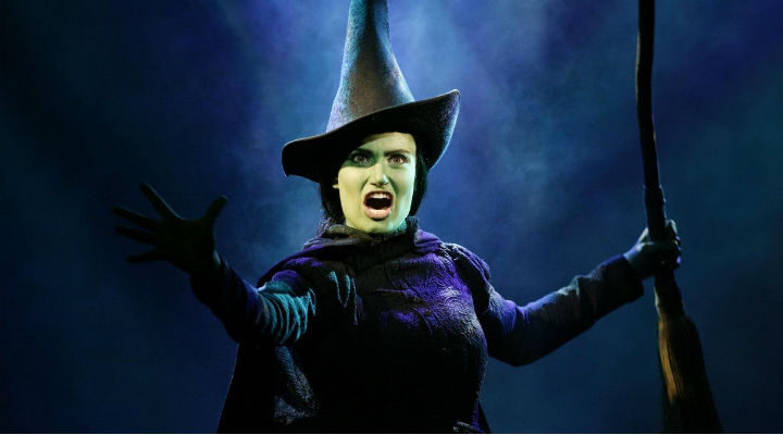 Idina Menzel en la representación original e 'Wicked'