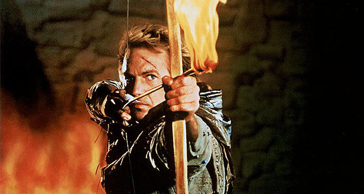 Kevin Costner en 'Robin Hood, príncipe de los ladrones