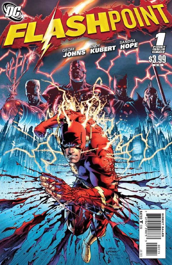 Portada del cómic 'Flashpoint'.