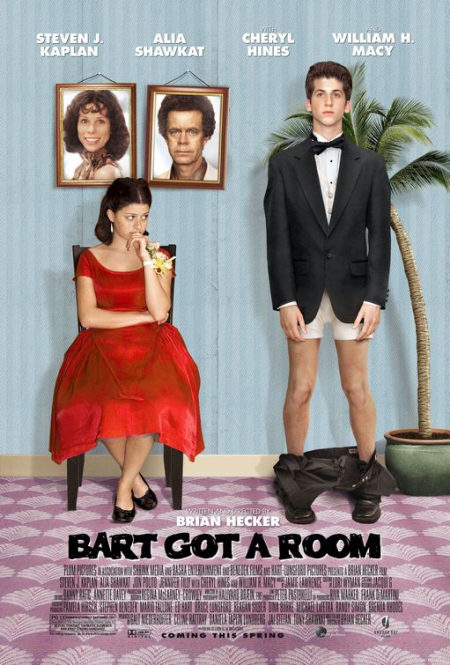 Póster de 'Bart got a room'