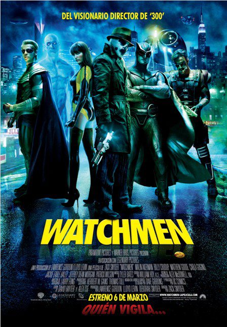 Cartel en español definitivo para 'Watchmen'