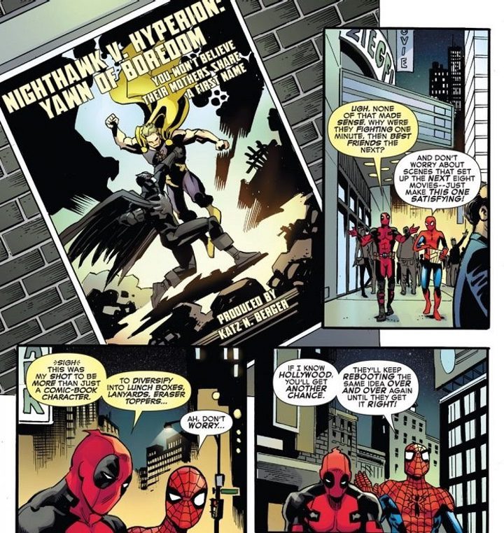 Cómic Deadpool y Spider-Man