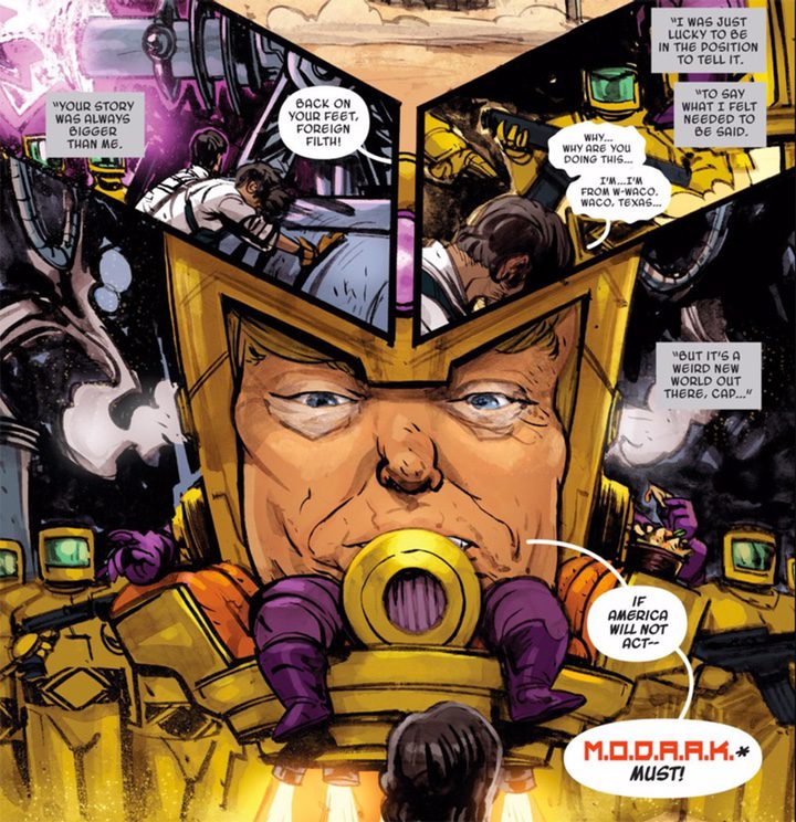 Cómic Donald Trump