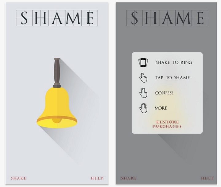 App Shame Bell Juego de Tronos