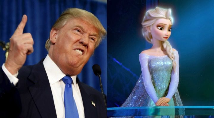 Donald Trump y Frozen