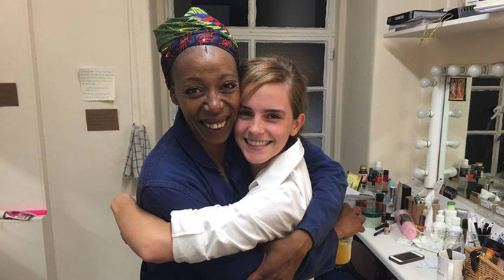 Emma Watson y Noma Dumezweni