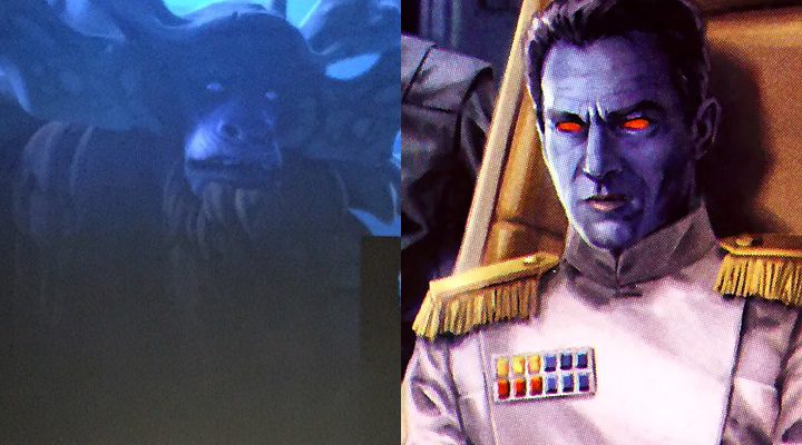  Almirante Thrawn y Bendu de 'Star Wars'