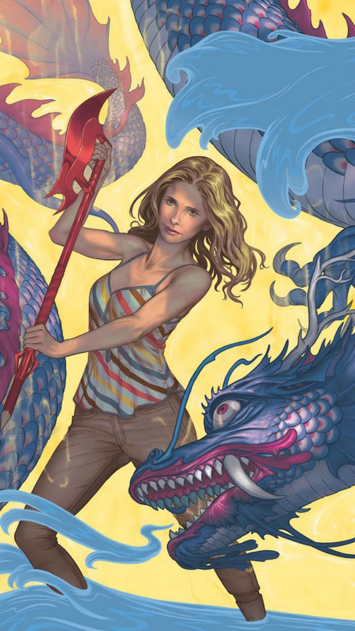 Portada del número 1 de la temporada 11 de 'Buffy, cazavampiros' en cómic