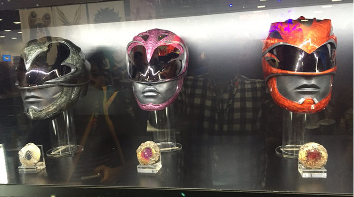 Cascos y monedas de poder de los Power Rangers