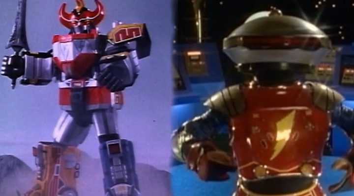 Megazord y Alpha 5