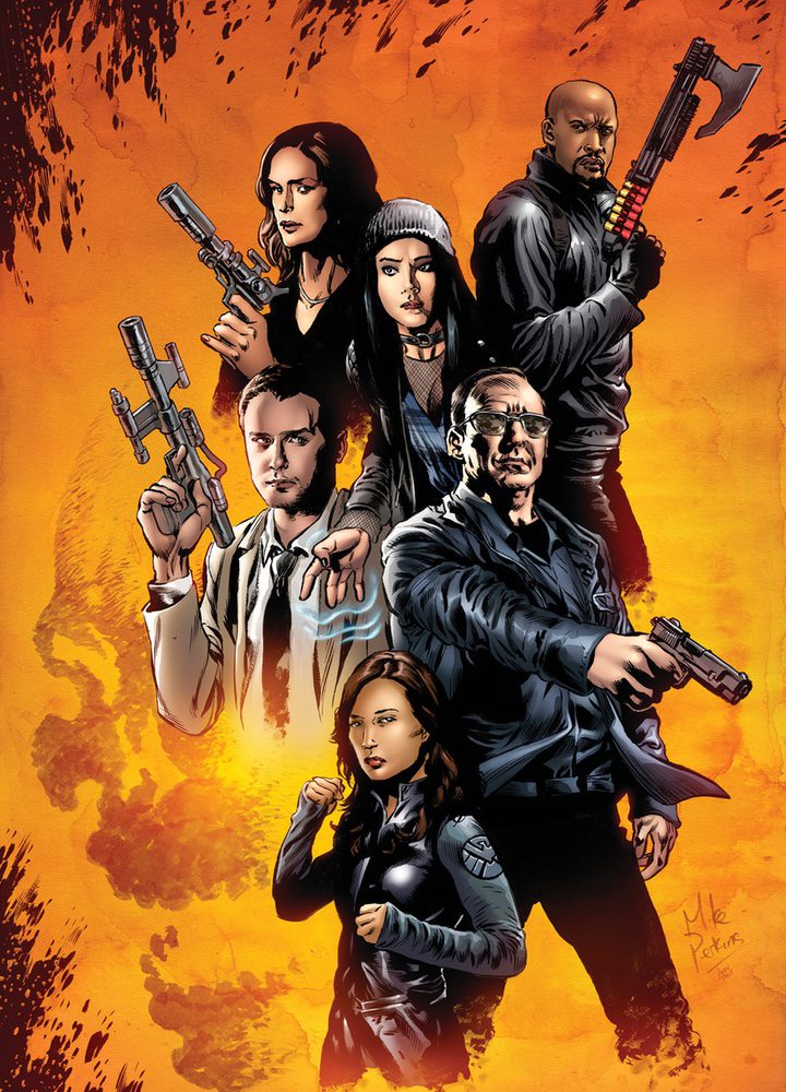 Póster 'Agentes de SHIELD'