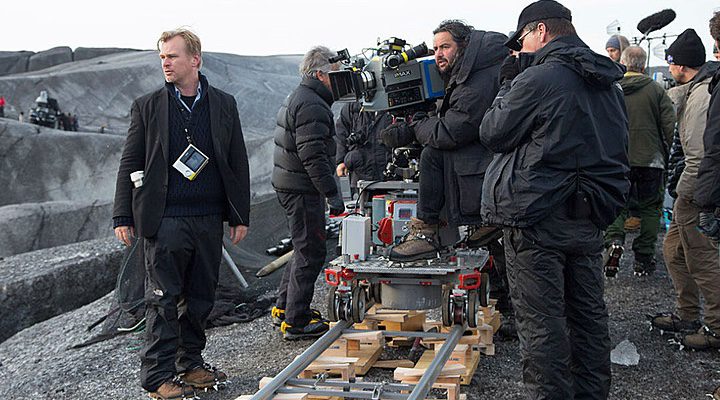 Christopher Nolan en el rodaje de 'Dunkirk'