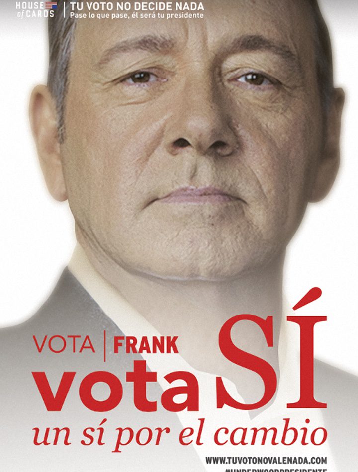 Frank Underwood como el PSOE