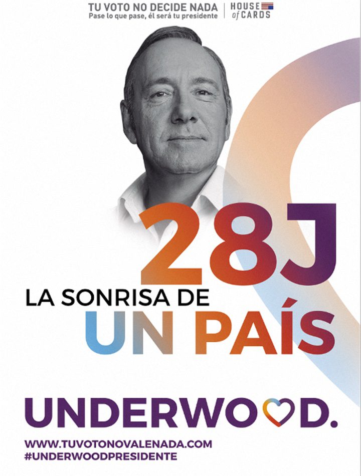 Frank Underwood como Unidos Podemos