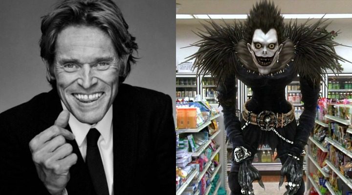 Willem Dafoe y Death Note