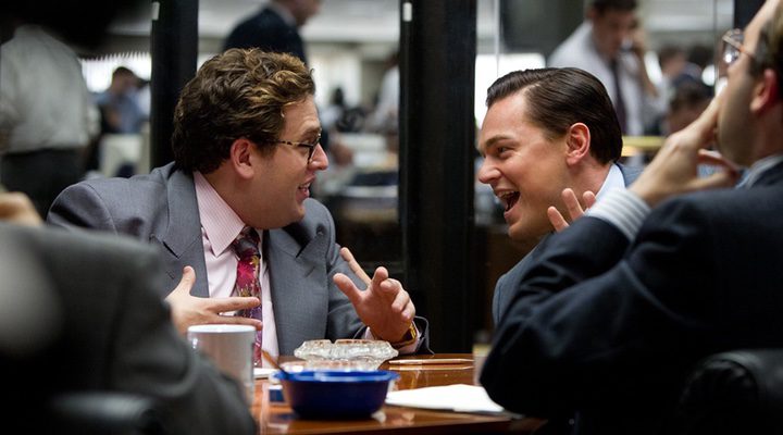  Leonardo DiCaprio y Jonah Hill