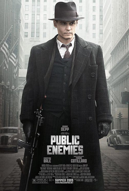 Primer póster de 'Public Enemies'