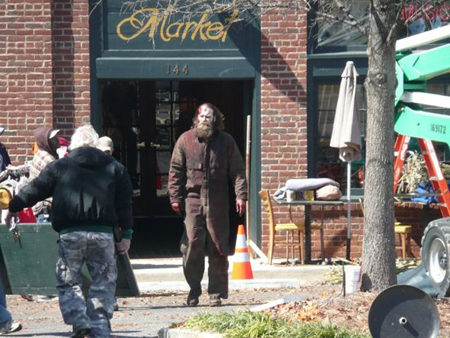 En el set de 'Halloween 2'