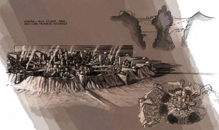 Concept Art de 'John Carter of Mars'