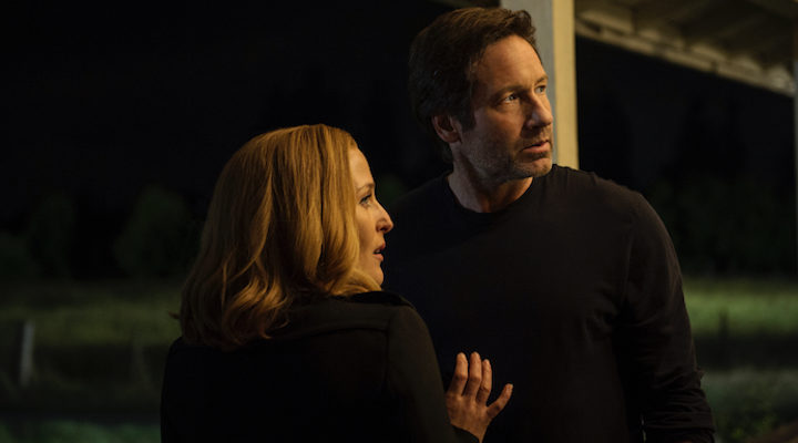 David Duchovny y Gillian Anderson