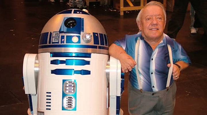 Kenny Baker y R2-D2