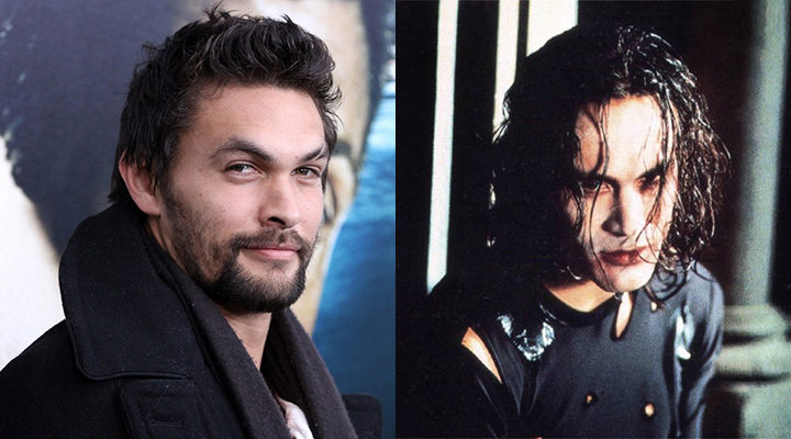 Jason Momoa y El Cuervo