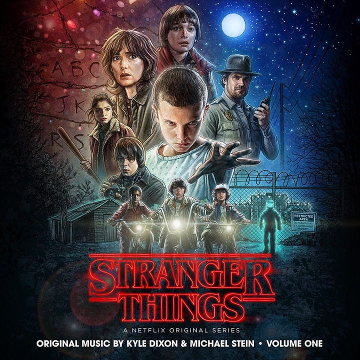 La portada del disco de Stranger Things