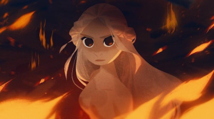 Daenerys al estilo Pixar