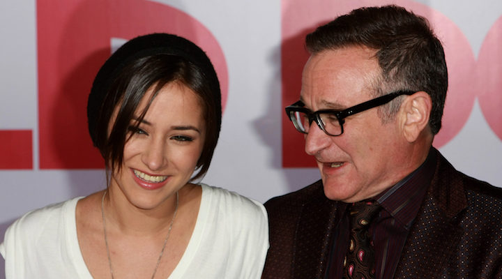 Zelda y Robin Williams