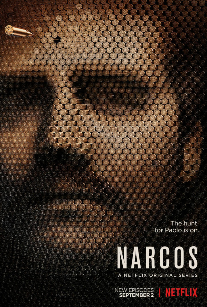 Póster inglés de 'Narcos' T2