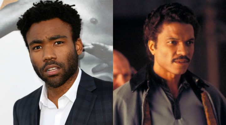 Donald Glover y Lando Calrissian