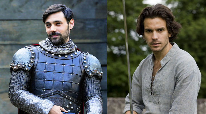 Liam Garrigan y Santiago Cabrera