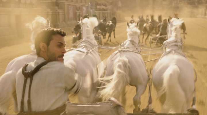 La carrera de cuadrigas de 'Ben-Hur'