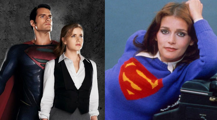 Henry Cavill, Amy Adams y Margot Kidder