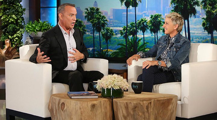 tom Hanks y Ellen DeGeneres