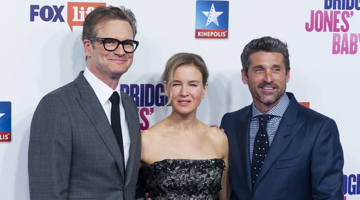  Renée Zellweger, Patrick Dempsey y Colin Firth en la premiere de 'Bridget Jones' Baby'